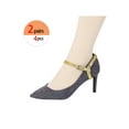 thumbnail image 4 of INSPIRE CHIC Sangles de Chaussures Antidérapantes Amovibles et Ajustables pour Femmes avec Boucle Givré Doré 20,5 Cm/8,07 Pouces, 4 of 4