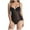 Black, variant on Elainilye Fashion Bodysuits for Women Tummy Control High-Waisted Body Shaper Sling Corset with Chest Support,Black