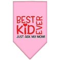 thumbnail image 4 of Pet and Dog Bandana Screen Printed, "Best Kid Ever, Just Ask My Mom", 4 of 9