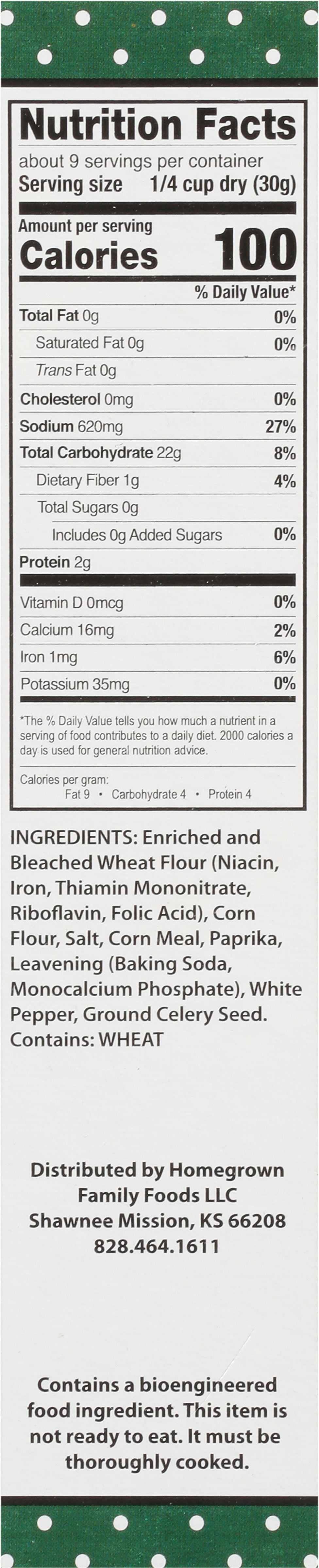Kentucky Kernel Crisp Onion Ring Batter Mix, 9 oz Box – Light, Crispy Coating for Onion Rings and Vegetables