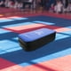 thumbnail image 2 of GOOHOCHY Almohadillas de patada para taekwondo, muay thai, MMA, kickboxing, artes marciales, boxeo, escudo curvo para patadas, color azul, 2 of 7