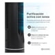 thumbnail image 2 of Ventilador de Torre 128 cm ESQUIMAL con Ionizador, Purificador de Aire con caja de Aromas, Panel Táctil LED, Oscilación 90°, Temporizador 7.5 h, Color Negro., 2 of 7