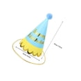 thumbnail image 2 of unbranded 10Pcs Party Cap Birthday Hat Paper Material Durable Assorted Colors for Celebration, 2 of 6