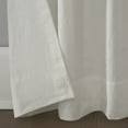 thumbnail image 4 of Archaeo Washed Cotton Twist Tab Curtain, 52"W X 108"L, Ivory, 4 of 8