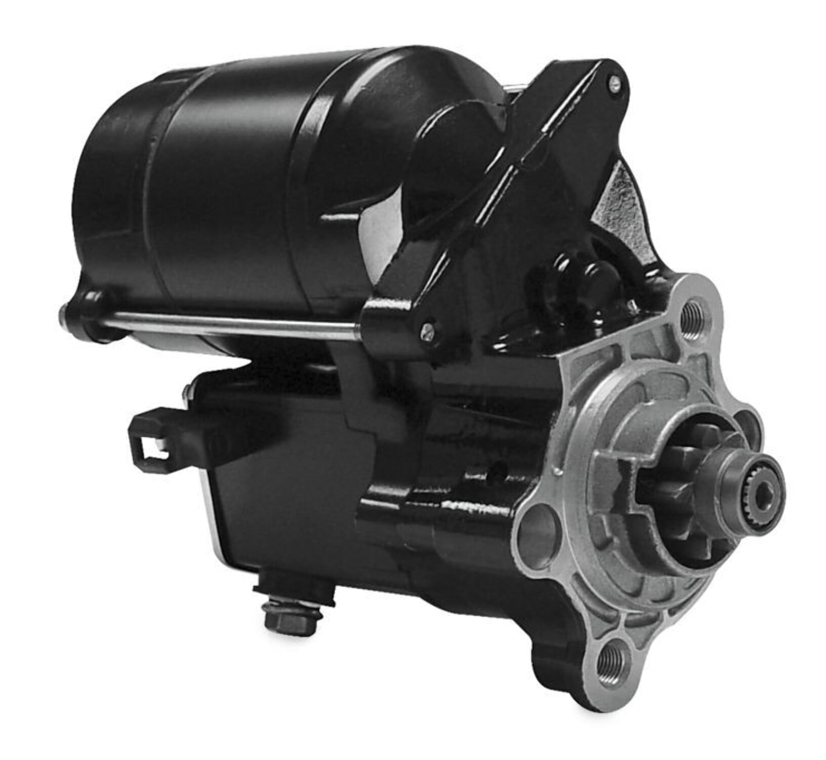 Twin Power Twin Cam and M8 Black Oil Filter With Nut Replaces H-D 63798-99 with Backflow Valve