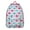 Hedgehog and Flowers, variant on Hedgehog and Love Backpack for School,Cute School Bag,Schoolbag with Adjustable Shoulder Straps & Padded Back,15.7"x11.8"x5.5"