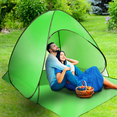 thumbnail image 2 of Pop Up Beach Tent Sun Shade Shelter Anti-UV Automatic Waterproof Tent Canopy For 2/3 Man W/ Net Window Storage Bag For Outdoor Beach Camping Fishing Park Lake, 2 of 6