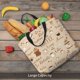 thumbnail image 4 of Balery Coffee Time Bolsa de Mano para Mujeres con Cremallera, Bolsa de Gimnasio con Compartimentos, Bolsa para Laptop, Bolsa para Trabajo, 4 of 6
