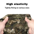 thumbnail image 7 of HELLHERO Camouflage Seat and Backrest Covers Reusable Rollator Seat Cover Dust Proof Easy Installation for Outdoor Park, 7 of 7