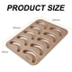 thumbnail image 2 of Molde para tartas con forma de plátano de 10 cavidades, molde creativo con forma de plátano, moldes para mousse de postre francés con forma de fruta 3D, moldes para postres de chocolate y, 2 of 7