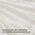 thumbnail image 3 of Luxury Waffle Duvet Cover Queen Size - Textured Duvet Cover Set, Soft, Breathable Bedding Set (90"x90") with 2 Pillow Shams for All Season, Irovy White, Comforter Not Included, 3 of 9