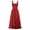 Red, variant on Plus Size Summer Dresses for Women Renaissance Style Sleeveless Tight Fitting Style Wedding Guest Dress