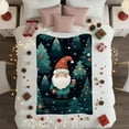 thumbnail image 4 of Steadline Festive Christmas Blanket - 100x75cm Soft Polyester Throw with Holiday Gift Box Pattern for Sofa Bed Couch Decor Winter Warmth Seasonal Home Decoration, 4 of 7