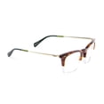 thumbnail image 2 of Tom's Maxwell Browline Eyeglass Frames 48mm Honey Tortoise/Clear, 2 of 3