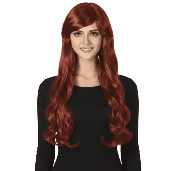 Dress Up America Long Wavy Wig for Women – Glam Long Hair with Soft Waves, Natural Look, Synthetic for Everyday & Special Occasions