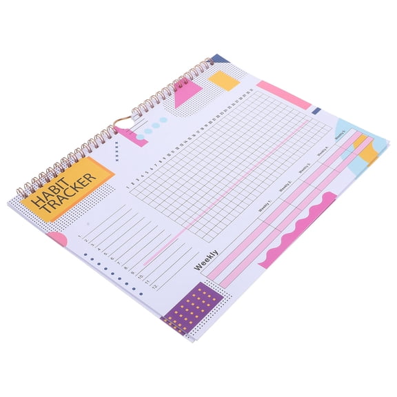 Masteelf  Journal Schedules Learning Tracker Undated Fitness