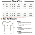 thumbnail image 2 of LOVZFMLL Women's Tops V Neck Eyelet T-Shirts Folded Short Sleeve Loose Fit Blouses Dressy Casual Summer Basic Shirts Wine XL, 2 of 4