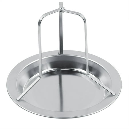 

Delaman Stainless Steel Upright Roast Chicken Holder Roaster Rack Barbecue Grilling Tools