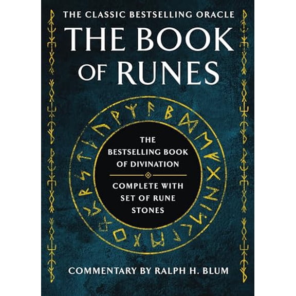 Pre-Owned The Book of Runes: The Bestselling Book of Divination, complete with set of Rune Stones, 9781250386328, 1250386322, Hardcover,