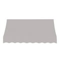 thumbnail image 2 of Awntech 6.375 ft Nantucket Fixed Awning Acrylic Fabric, Gray, 2 of 2
