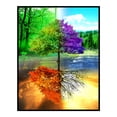 thumbnail image 2 of Wdftyju 11CT punto de cruz completo cuatro estaciones árbol contado DIY bordado Kits algodón artes Wdftyju 6ru6tb9as9sq0tw8, 2 of 9