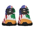 thumbnail image 5 of Irish American flag US Shoes Sneakers for Women Men Black Size 10, 5 of 7