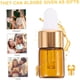 thumbnail image 3 of 30 piezas Botellas Gotero de Vidrio para Aceites Esenciales con Tapa Dosificadora Blanca y Anillo Dorado Mini Frascos de Viaje Resistentes Rayos UV para Aceites Lociones y, 3 of 5