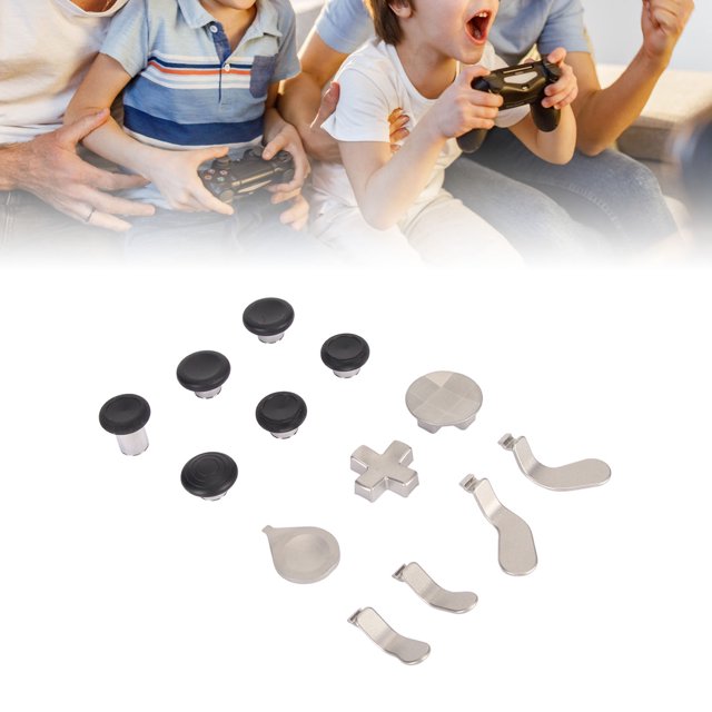 Metal Thumbsticks Replacement Parts for Elite Series 2, Controller Accessory Parts, Sensitive Magnetic Metal Thumbsticks, Elite Thumbsticks Replacement