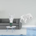 thumbnail image 2 of Escultura De Gesto De Roca, Figura Moderna De Toro, Estatua Creativa De Resina Con La Mano En Alto, Adorno Abstracto Para El Dedo, Ideal Para Apartamento, Dormitorio, Restaurante, Entrada,, 2 of 8