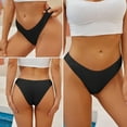 thumbnail image 5 of FINETOO-Conjunto de bragas de M-XXL para mujer, lencería de algodón, ropa interior Sexy, 7 colores sólidos, 3 unids/set, 5 of 5
