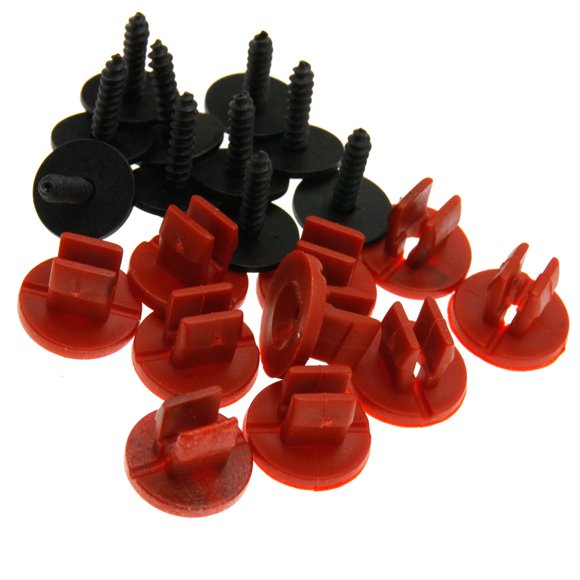 10PCS Bottom Shield Fasteners Engine Undertray Cover Clips Compatible with Ford Focus