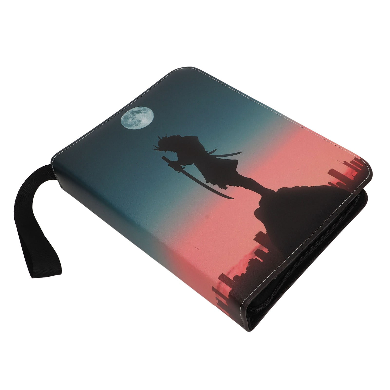 Card Binder,Card Binder 4 Pockets Card Collection Binder Cards Loading Pocket Binder Time-Tested Durability