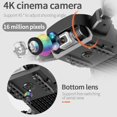 thumbnail image 2 of NEW Rc Drone 4k HD Wide Angle Camera 1080P WiFi Fpv Drone Dual Camera Quadcopter Real-time Transmission Helicopter Kid Toys heqiyong toy, 2 of 2