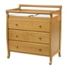 DaVinci Emily Pine Wood 3-Drawer Changing Table in Honey Oak