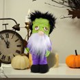 thumbnail image 5 of Adornos de muñecas sin rostro de Halloween, figuras estilo Gyonshi y vampiros para una decoración espeluznante., 5 of 5