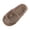 A-Brown, variant on Women's Heart Plush Slippers Open Toe Soft Faux Fur House Shoes with Non Slip Sole for Home Spa Gift B-Khaki