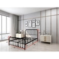 thumbnail image 2 of Metal Full Platform Bed Frame Black Color,No Box Spring,Easy Assembly, 2 of 5