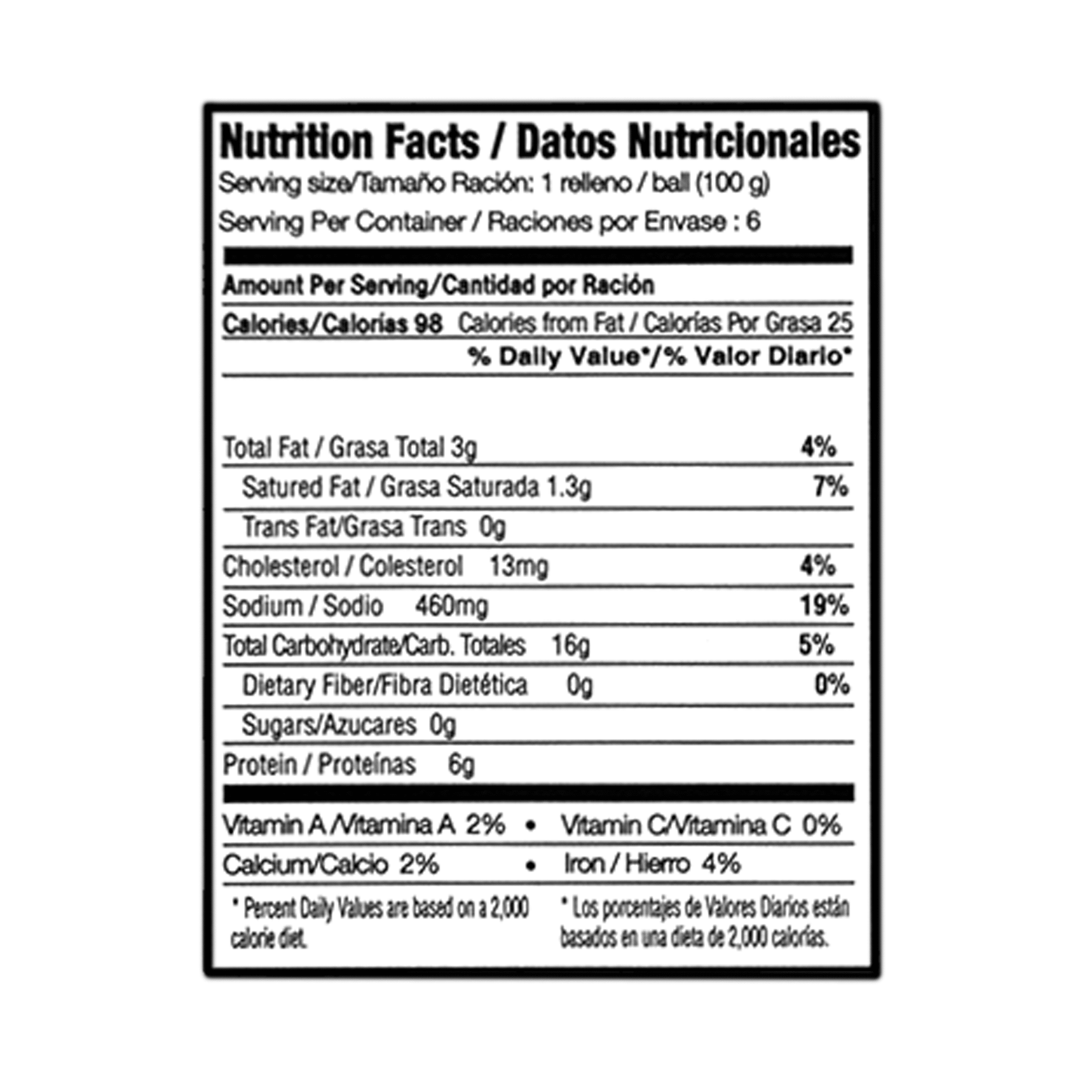 Kikuet Stuffed Potato Balls, 21.1 oz, 6 Count (Frozen)