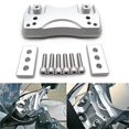 thumbnail image 2 of XKMT- Silver Motorcycle Aluminum Handlebar Risers Compatible With BMW K1200GT 2005-2008 K1300GT 2009-2012 [See Fitment], 2 of 4
