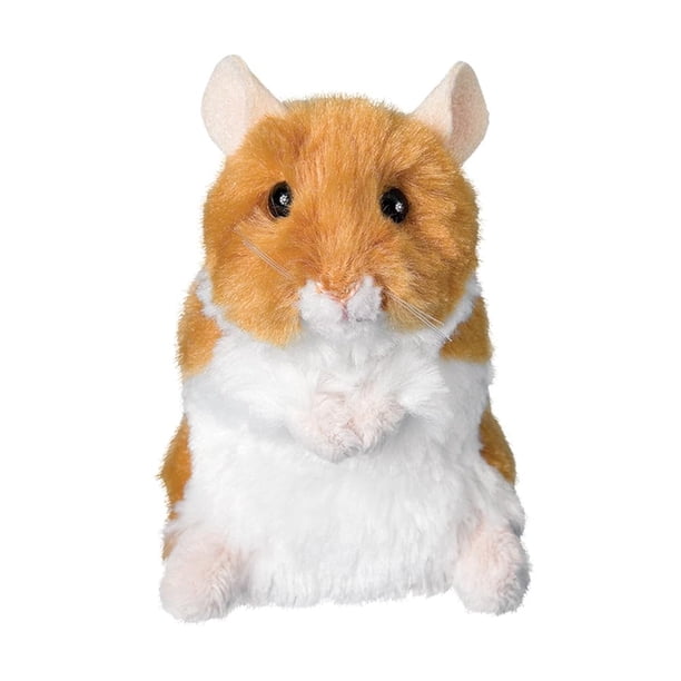 Peluche de hámster Douglas Brushy de 13 cm de altura