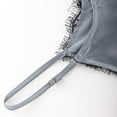 thumbnail image 5 of Wang6 Satin Silk Pajamas for Women Sets with Shorts Soft Pjs Lounge Set 2 Piece Spaghetti Strap Cropped Tank Tops Shorts Lace Sleepwear Nightwear Sets Grey S, 5 of 7