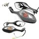 thumbnail image 2 of For 2008-2013 Honda Cbr1000rr Cbr 1000rr 2010-2012 Vfr1200 Vfr 1200 Pair Motorcycle Rearview Led Turn Signal Side Mirrors Black-Yvan, 2 of 4
