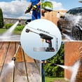 thumbnail image 3 of AMYAD 21V Cordless Pressure Washer, Portable Car Power Cleaner w/2 Batteries, 6-in-1 Nozzle, Electric Washer for Home, Floor, Outdoor, 3 of 10
