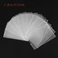 thumbnail image 2 of 100Pcs/set Card Sleeves Transparent Top Loader Card Holders Protector Thick Trading Card Holder Clear Protective Sleeves, 2 of 7