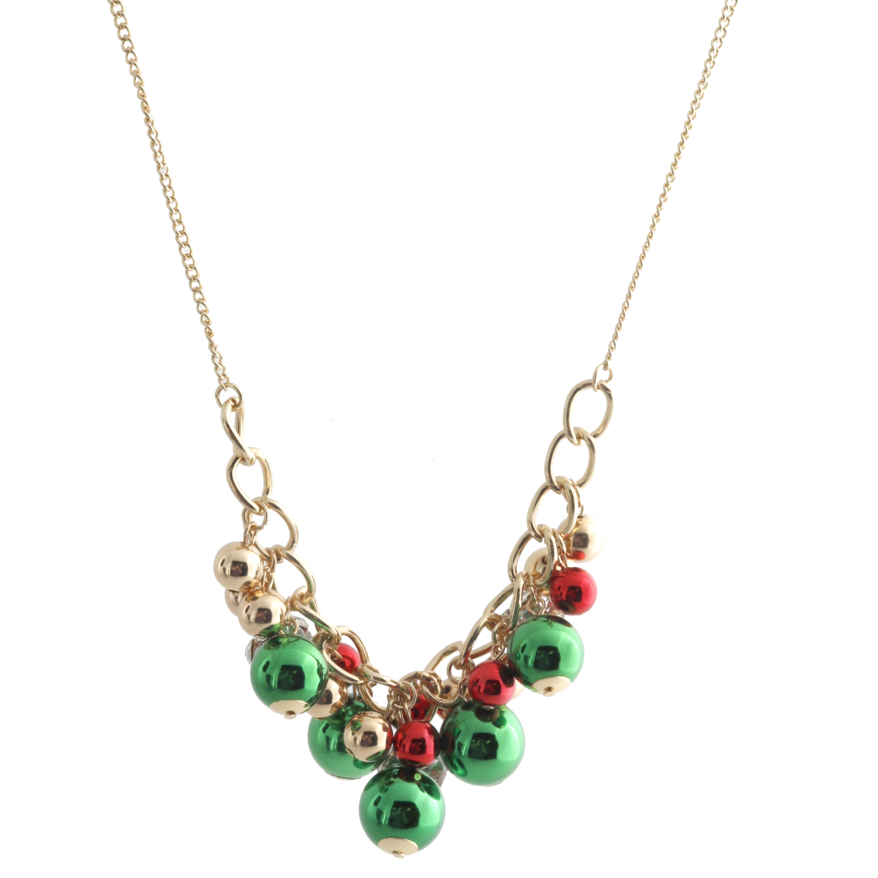 Way to Celebrate Jingle Bell Statement Necklace