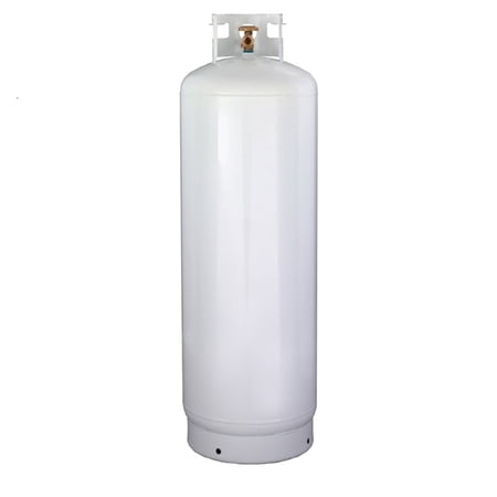 New 100 lb Steel Propane Tank with POL Valve - Ships Empty