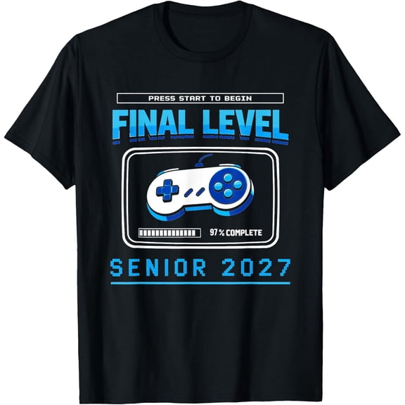 Senior 2027 Class Of 2027 Senior T-Shirt Unisex S-5XL Hot Trending Shirt Birthday Gift