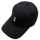 thumbnail image 3 of Gorra de béisbol lisa bordada en algodón con diseño de letra K, 3 of 3