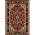 thumbnail image 1 of Barclay Medallion Kashan 3 ft. 11 in. x 5 ft. 3 in. Rectangular Area Rug in Red, 1 of 1
