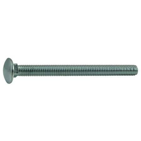 

3/8 -16 x 4-1/2 Zinc Plated Grade 2 / A307 Steel Coarse Thread Carriage Bolts CBS-508